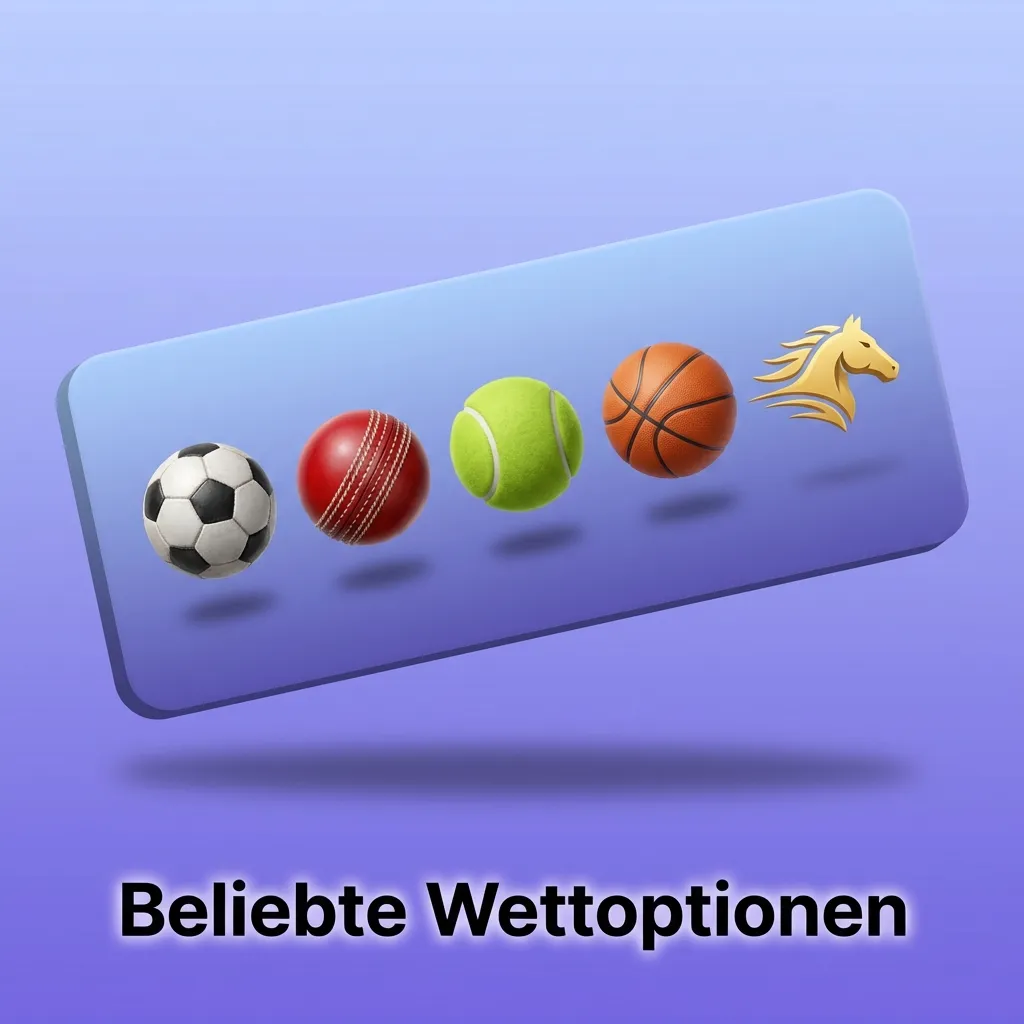 Beliebte Wettoptionen