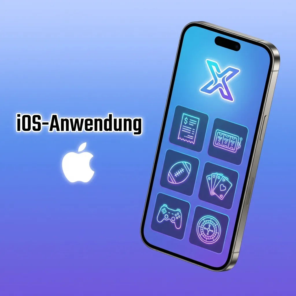 iOS-App für iPhone und iPad mit vollständigen Wett- und Casino-Funktionen, ab iOS 11.0, 150 MB Speicher erforderlich