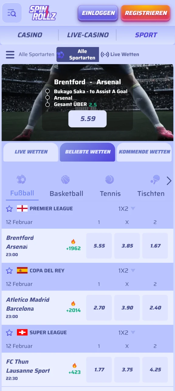 spinrollz sport app