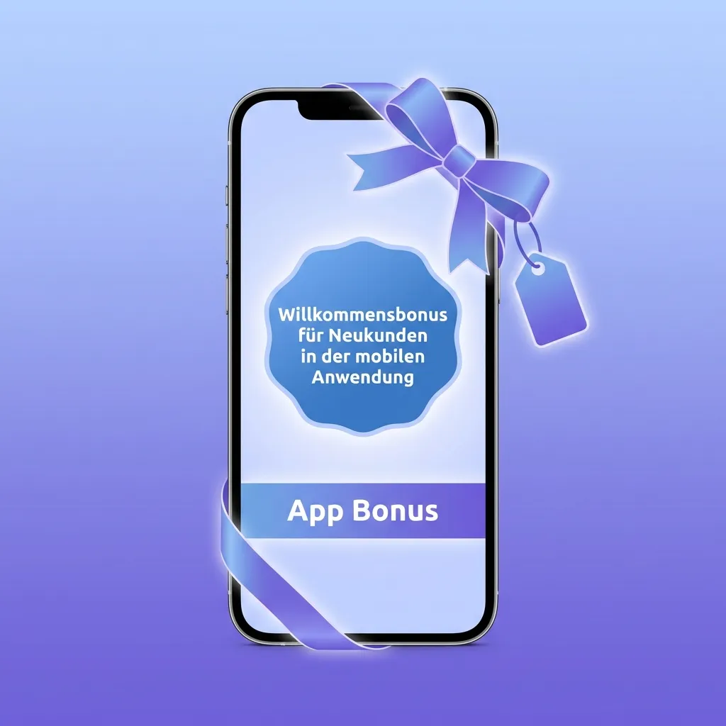 Mobile app welcome bonus screen showing sports and casino bonus options for new customers
